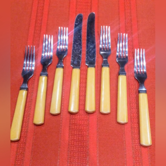 Bakelite Glo-Hill utensils - Picture 3 of 10